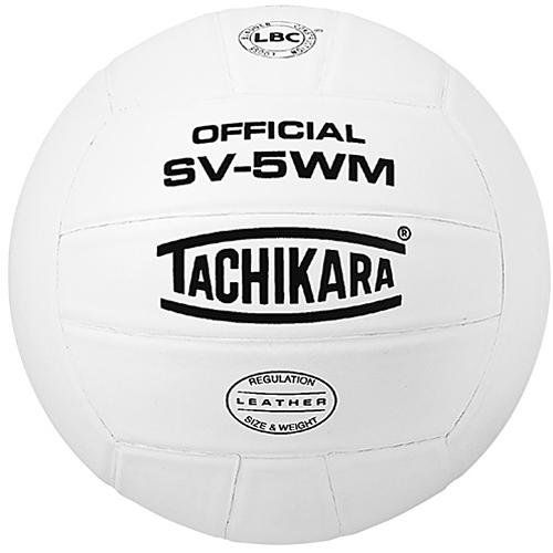  Tachikara SV-5WM NFHS LEATHER INDOOR VOLLEYBALL