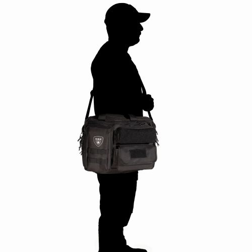  Tactical Baby Gear Deuce 2.0 Tactical Diaper Bag with Changing Mat (Black)