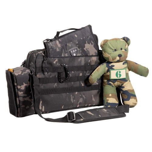  Tactical Baby Gear Full Load Out 2.0 Tactical Diaper Bag Set (Black Camo)