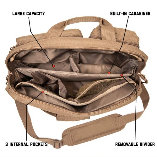  Tactical Baby Gear Deuce 2.0 Tactical Diaper Bag (Coyote Brown)