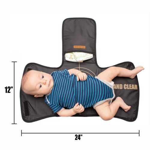  Tactical Baby Gear Changing Mat/Pad (Black Camo)