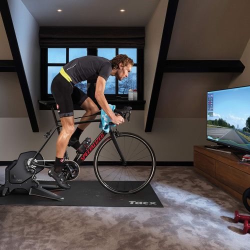  Tacx Flux S Smart Bike Trainer, Black, Model:T2900S.60