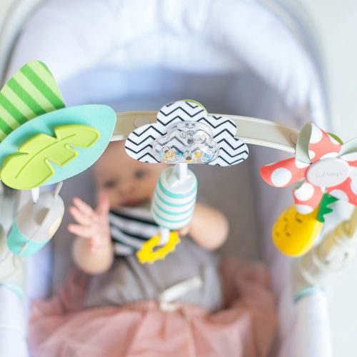  Taf Toys ‘Tropical Orchestra Arch’ | Ideal for Infant & Toddlers, Fits Stroller & Pram, Activity Arch with Fascinating Toys, Stimulates Baby’s Senses and Motor Skills Development,