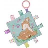 Taggies Soothing Sensory Crinkle Me Toy with Baby Paper and Squeaker, Flora Fawn, 6.5 x 6.5-Inches