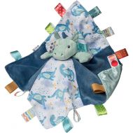 Taggies Stuffed Animal Lovey Security Blanket with Sensory Tags, 13 x 13-Inches, Drax Dragon