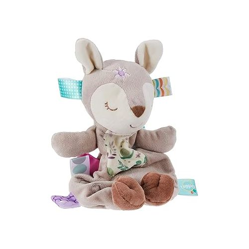  Taggies Lovey Soft Toy, 11-Inches, Flora Fawn