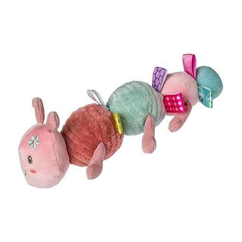  Taggies Stuffed Animal Soft Toy with Sensory Tags, 10-Inches, Camilla Caterpillar