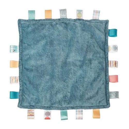  Taggies Lovey for Baby Security Blankets Original Comfy Blanket with Sensory Tags, 12 x 12-Inches, Fishies