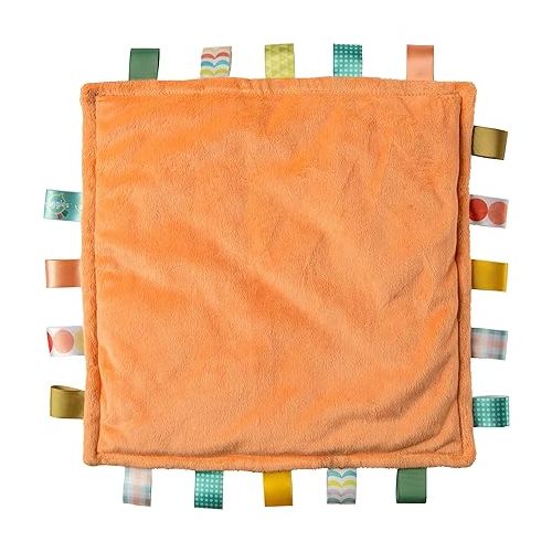  Mary Meyer Taggies Lovey for Baby Security Blankets Original Comfy Blanket with Sensory Tags, 12 x 12-Inches, Dinosaur