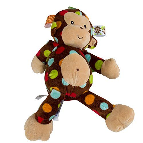  Taggies Dazzle Dots Soft Toy, Monkey