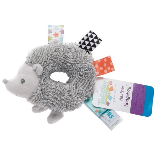  [아마존베스트]Taggies Heather Hedgehog Baby Rattle