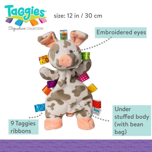  Taggies Patches Pig Lovey Soft Toy