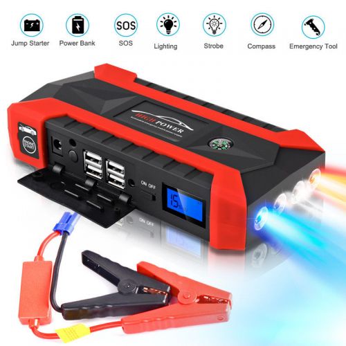  Tagital Portable Mini Slim 20000mAh Car Jump Starter Engine Battery Power Bank