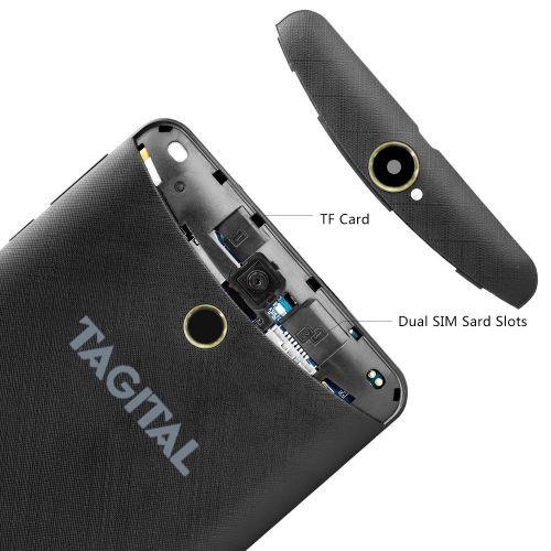  Tagital 7-Inch 32GB TF Android 4.4 KitKat Bluetooth Dual Camera Unlocked Phone Tablet (BlackWhite)