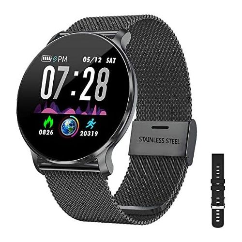  [아마존베스트]Tagobee IP68 IP67 Waterproof HD Smart Watch with Touch Screen with Fitness Tracker Blood Pressure Heart Rate Sleep Monitor Pedometer Compatible with Android and iOS