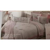 Tahari Home Kids Quilt Set 3 PC Full/Queen Ballerina Dancer Bedding Girls Pink Gray Lavender White Cotton