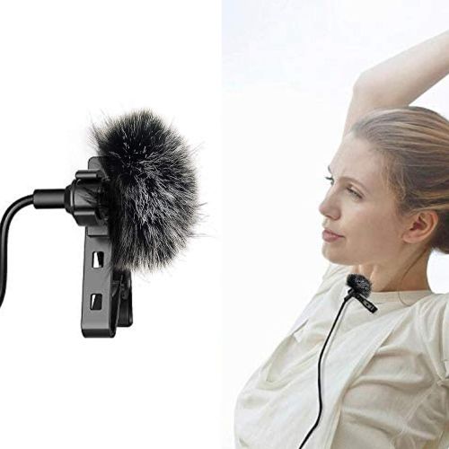  [아마존베스트]TaimeiMao Pack of 2 Fur Windscreen for Microphone, Fur Microphone Windscreen, Lavalier Windbreaker, Mini Wind Filter, Pop Filter, Outdoor Wind Protection, Muff Pop Protection (0.5 cm)