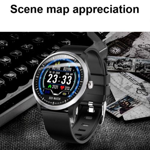  Taimot N58 Smart Watch with Heart Rate Monitor, IP67 Waterproof Smartwatch Sports Fitness Tracker with UI Display 3D Icon, for Android iOS