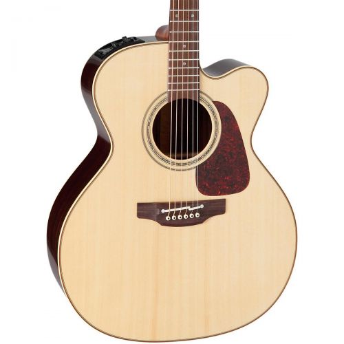  Takamine},description:Takamines P5JC jumbo cutaway model is loud and forceful, with a resonant solid spruce top with scalloped X top bracing for maximum volume, rosewood back and s