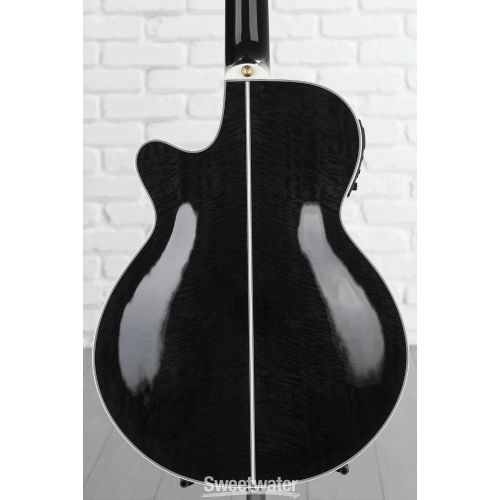 Takamine TSP-158C12 12-string Acoustic-electric Guitar - See-Thru Black