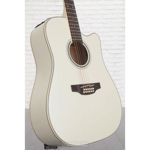  Takamine GD-37CE PW 12-string Acoustic-electric Guitar - Pearl White