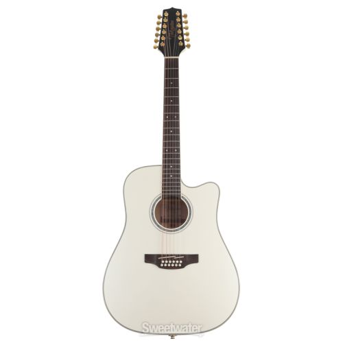  Takamine GD-37CE PW 12-string Acoustic-electric Guitar - Pearl White