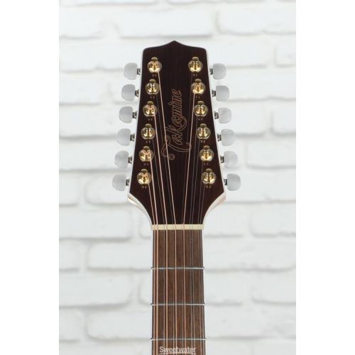  Takamine GJ72CE 12-String Acoustic-Electric Guitar - Natural Demo