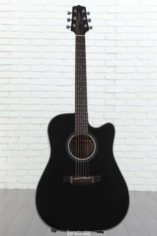  Takamine GD30CE Acoustic-Electric Guitar - Black Demo