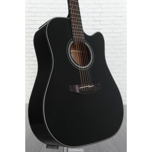  Takamine GD30CE Acoustic-Electric Guitar - Black Demo