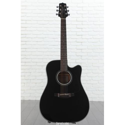  Takamine GD30CE Acoustic-Electric Guitar - Black Demo