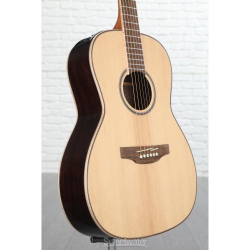  Takamine GY93E New Yorker Parlor Acoustic-Electric Guitar - Natural
