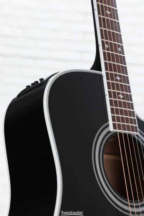  Takamine Legacy JEF341SC Acoustic-electric Guitar - Black Demo