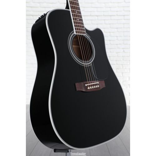  Takamine Legacy JEF341SC Acoustic-electric Guitar - Black Demo