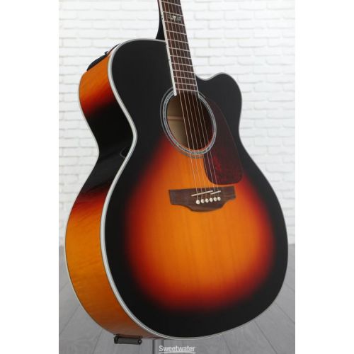  Takamine GJ72CE Jumbo Acoustic-Electric Guitar - Brown Sunburst