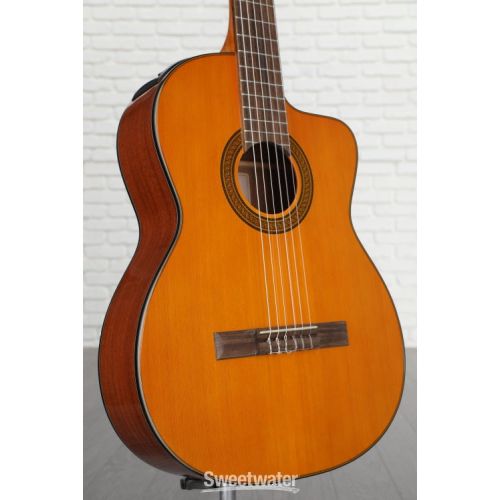  Takamine GC3CE, Nylon String Acoustic-Electric Guitar - Natural