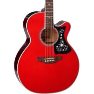 Takamine 6 String Acoustic-Electric Guitar Right Handed, Wine Red GN75CE WR