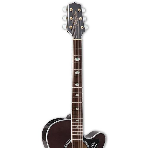  Takamine 6 String Acoustic-Electric Guitar Right Handed, Wine Red GN75CE WR