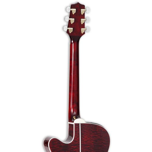  Takamine 6 String Acoustic-Electric Guitar Right Handed, Wine Red GN75CE WR