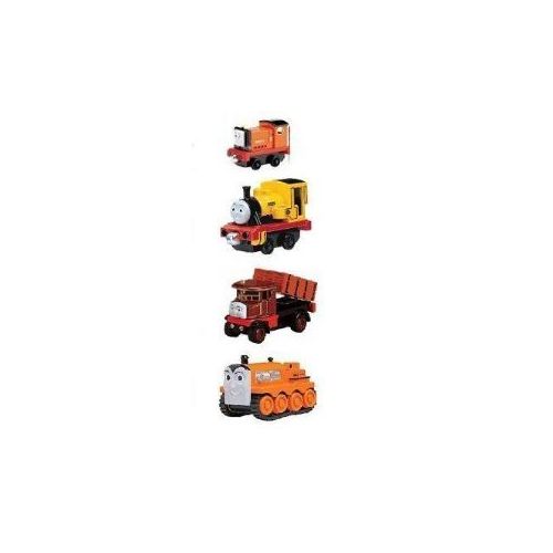  Thomas & Friends Take Along Faulty Whistles Collector Pack (Rusty, Duncan, Elizabeth, Terence)