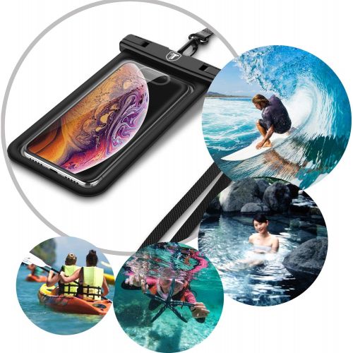  [아마존베스트]Takfox [Floating] Waterproof Phone Pouch for Samsung Galaxy S20 Ultra S20 Plus S10+ S9 S8 S7 J7, Note 20 Ultra 10 9, A01 A11 A21 A51 A71 A10e A20 A50, Stylo 6 5,K51,K31 Cell Phone