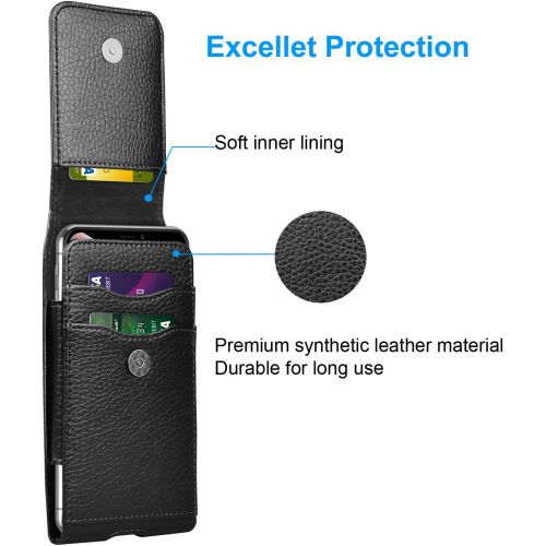  [아마존베스트]Takfox Phone Holster for Samsung Galaxy Note 20 Ultra S20 FE S10+ S10e S9 S8 A01 A11 A21 A51 A71 5G A10e A20 A50, Note 10 9 8 J7 Cell Phone Belt Clip Holster Leather Carrying Pouch