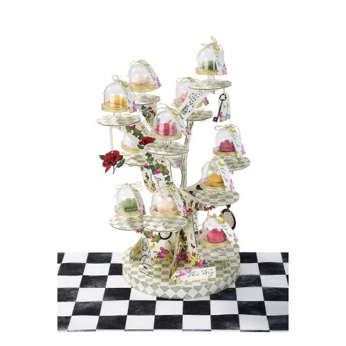  [아마존 핫딜]  [아마존핫딜]Talking Tables Truly Alice in Wonderland; Happchenstand fuer Teekranzchen, Hochzeiten und Geburtstagspartys, Verrueckte Hutmacher-Party, Bunt, Hoehe 59 cm; Durchmesser 24 cm