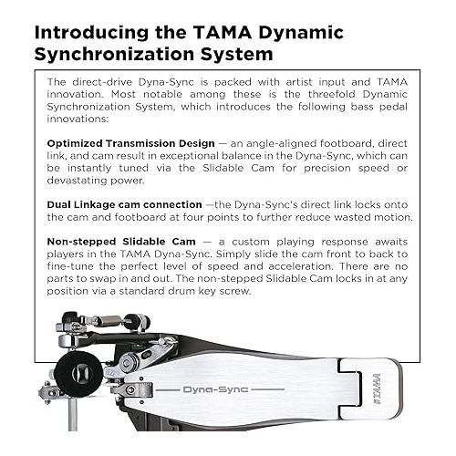  Tama Dyna-Sync Single Bass Drum Pedal