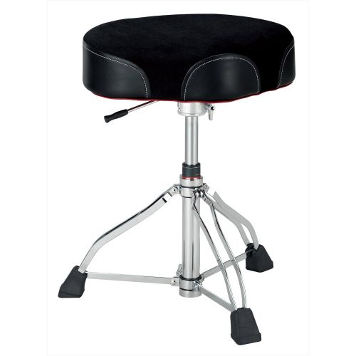  Tama 1st Chair Ergo-Rider Drum Throne Hydraulix Cloth Top Black