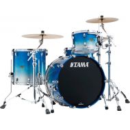 Tama Starclassic Walnut/Birch WBS32RZS 3-piece Shell Pack - Molten Blue Ice Fade