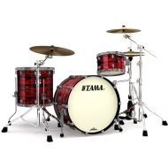 Tama Starclassic Maple MR32CZUS 3-piece Shell Pack - Red Oyster with Smoked Black Nickel Hardware