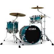 Tama Starclassic Walnut/Birch WBS30RS 3-piece Shell Pack - Satin Sapphire Fade