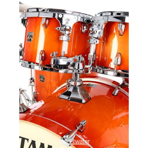  Tama Superstar Classic CL52KS 5-piece Shell Pack with Snare Drum - Tangerine Lacquer Burst