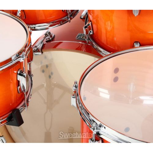  Tama Superstar Classic CL52KS 5-piece Shell Pack with Snare Drum - Tangerine Lacquer Burst