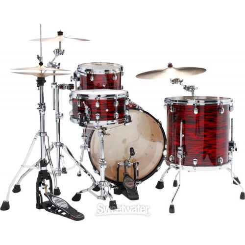  Tama Starclassic Maple MR32CZS 3-Ppece Shell Pack - Red Oyster with Chrome Hardware